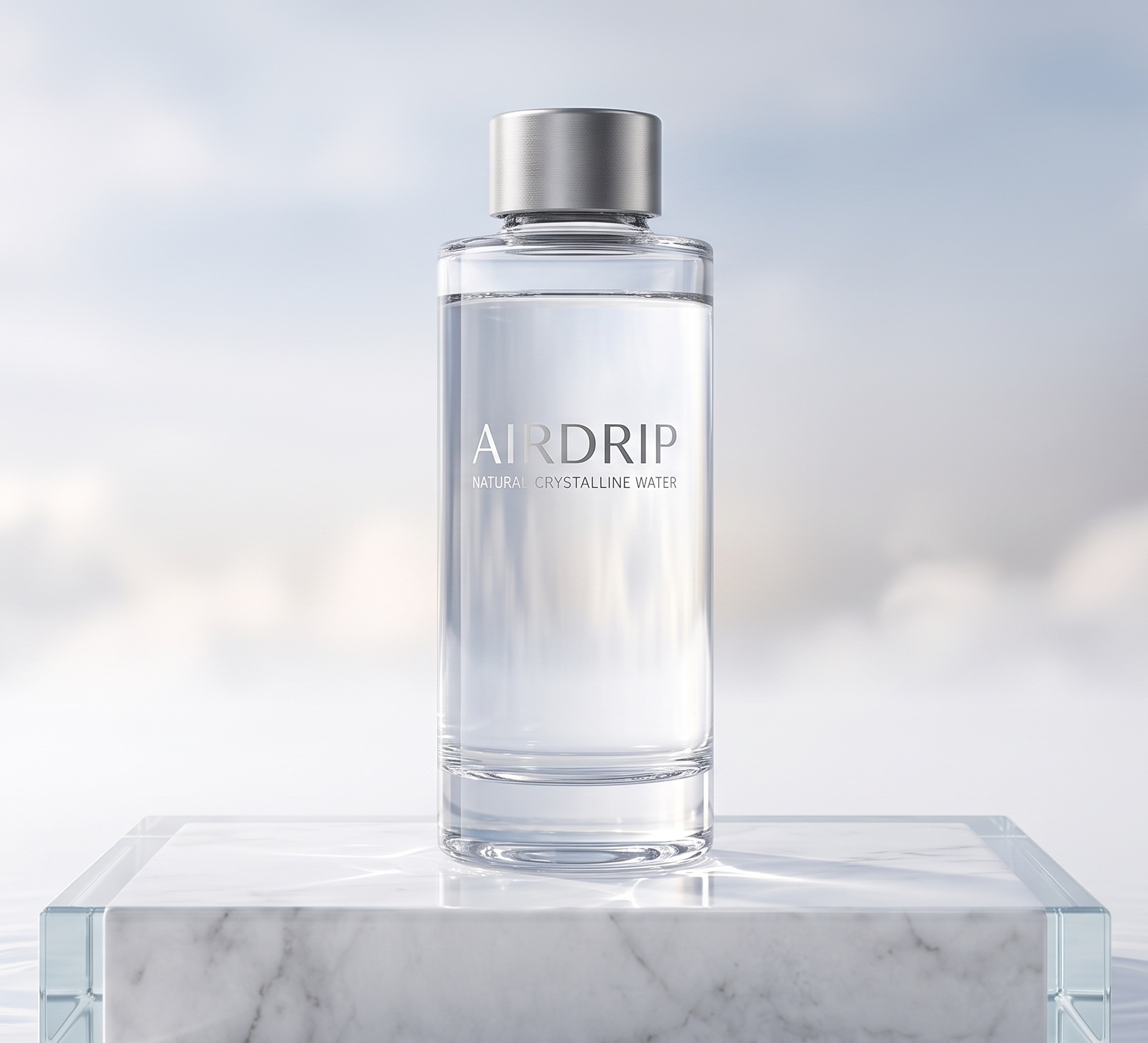 Bouteille d'eau d'un litre AirDrip Water